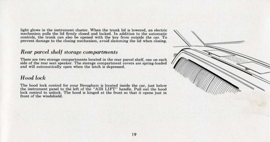 1960 Cadillac Eldorado Owners Manual Page 15